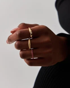 Fine Single Diamond Classic Dome Ring