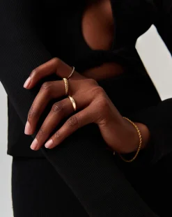 Fine Single Diamond Classic Dome Ring