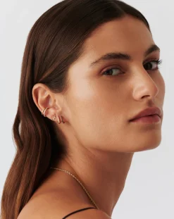 Fine Snake Single Stud Earring
