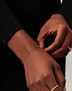 Fine Twisted Chain Bracelet
