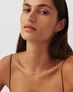 Fine Twisted Short Chain Necklace