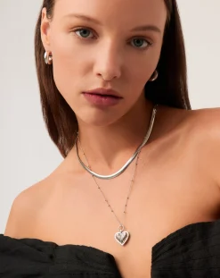 Flat Snake Chain Necklace