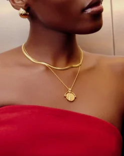 Flat Snake Chain Necklace