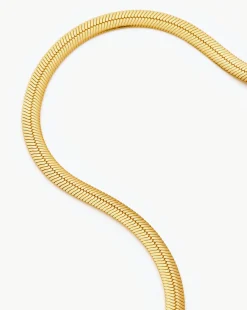 Flat Snake Chain Necklace