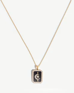 Harris Reed Fine Lunar Necklace