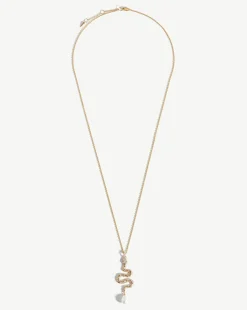 Harris Reed Fine Serpent Necklace