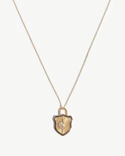 Harris Reed Fine Shield Necklace