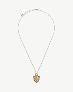 Harris Reed Fine Shield Necklace