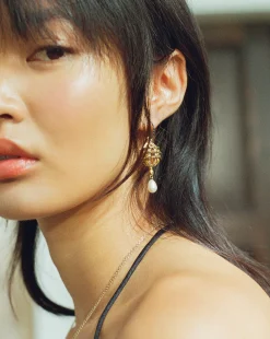 Harris Reed Fine Uncaged Drop Earrings