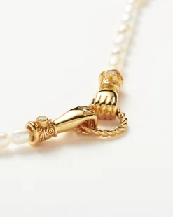 Harris Reed In Good Hands Pearl Bracelet