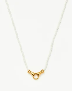 Harris Reed In Good Hands Mini Beaded Gemstone Necklace