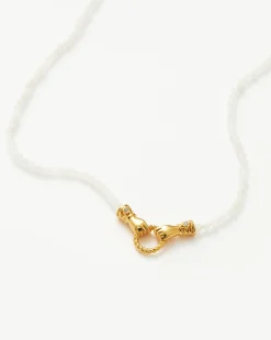 Harris Reed In Good Hands Mini Beaded Gemstone Necklace
