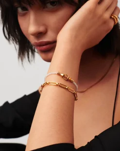 Harris Reed In Good Hands Mini Beaded Gemstone Bracelet