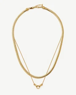 Harris Reed In Good Hands Slider Necklace Set
