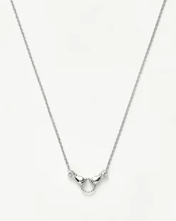 Harris Reed In Good Hands Mini Pendant Slider Necklace
