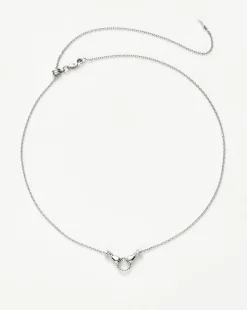 Harris Reed In Good Hands Mini Pendant Slider Necklace