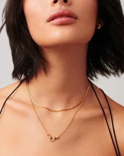 Harris Reed In Good Hands Mini Pendant Slider Necklace