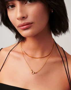 Harris Reed In Good Hands Mini Pendant Slider Necklace