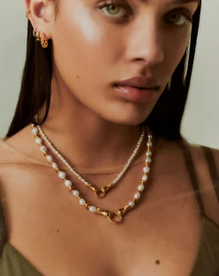 Harris Reed In Good Hands Chunky Beaded Gemstone Necklace
