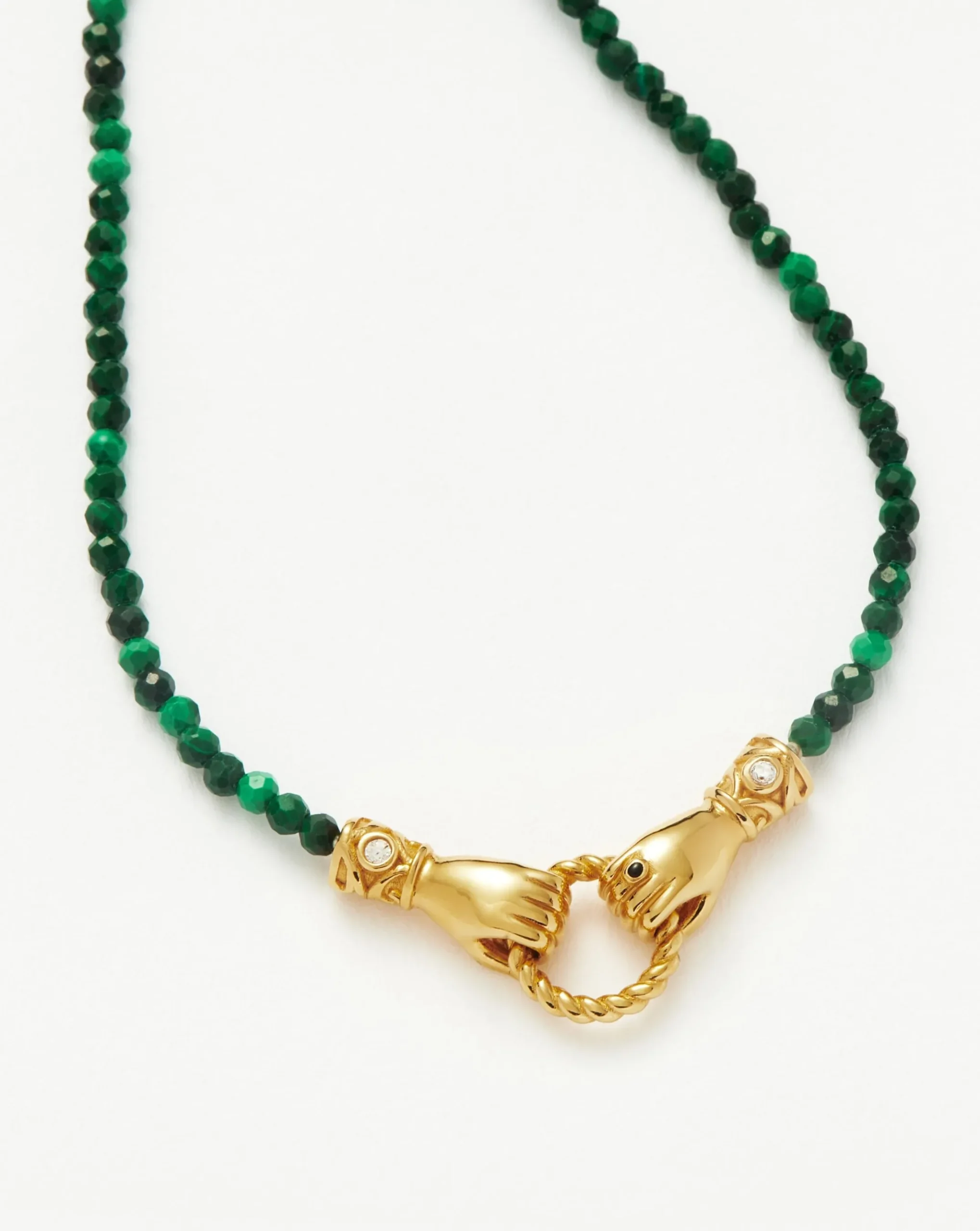 Harris Reed In Good Hands Mini Beaded Gemstone Bracelet