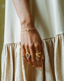 Harris Reed Pearl North Star Bracelet