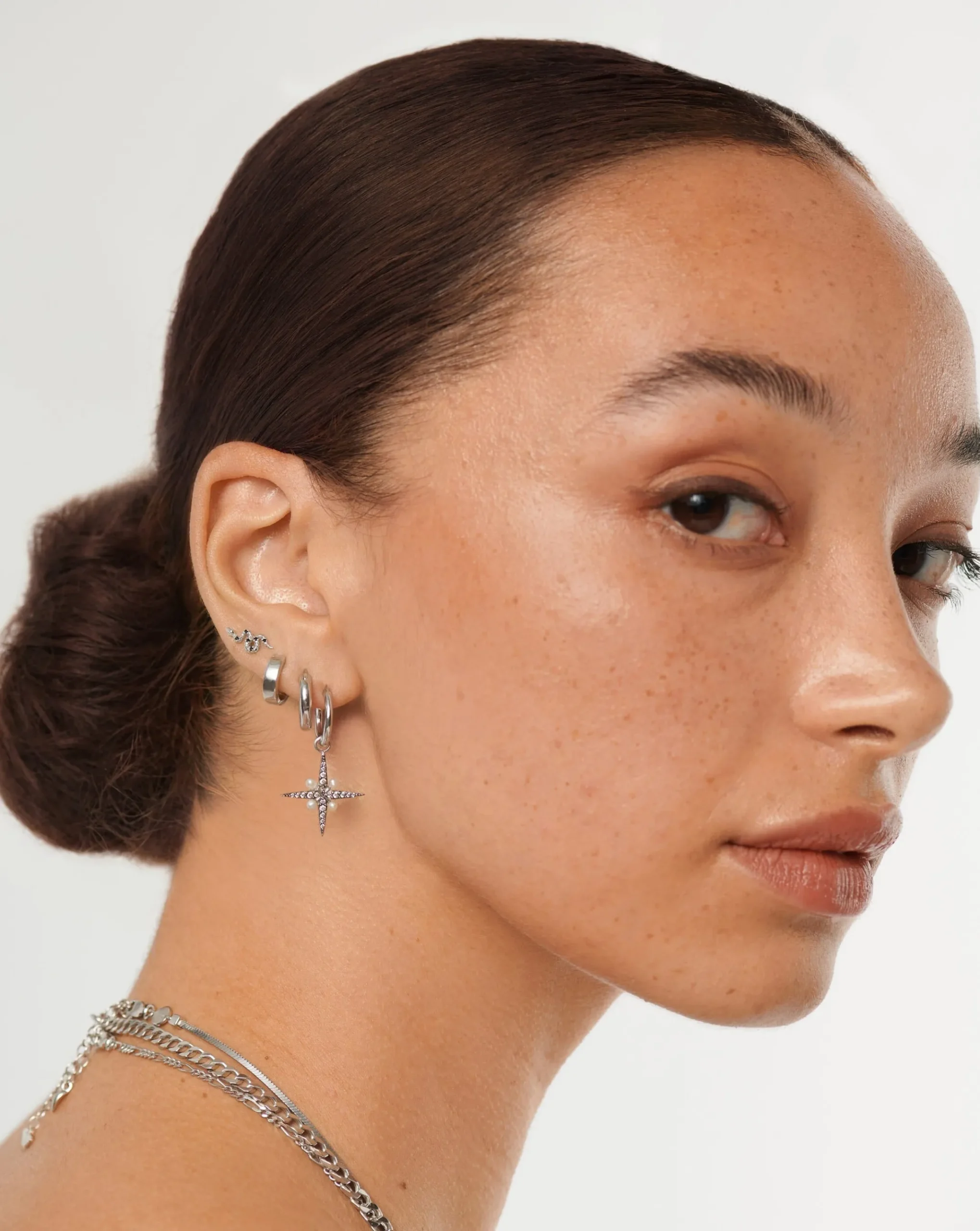 Harris Reed Serpent Single Stud Earring