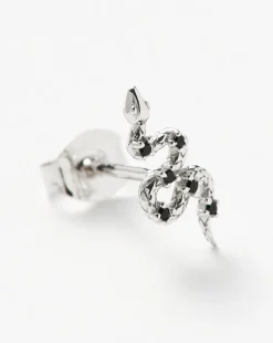 Harris Reed Serpent Single Stud Earring