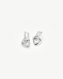 Hera Mini Charm Hoop Earrings