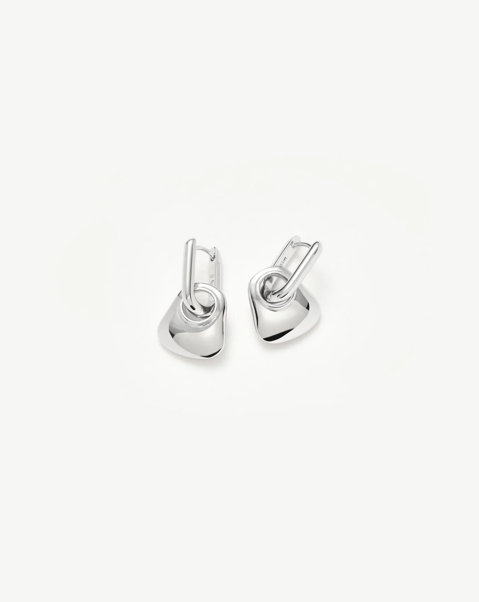 Hera Mini Charm Hoop Earrings