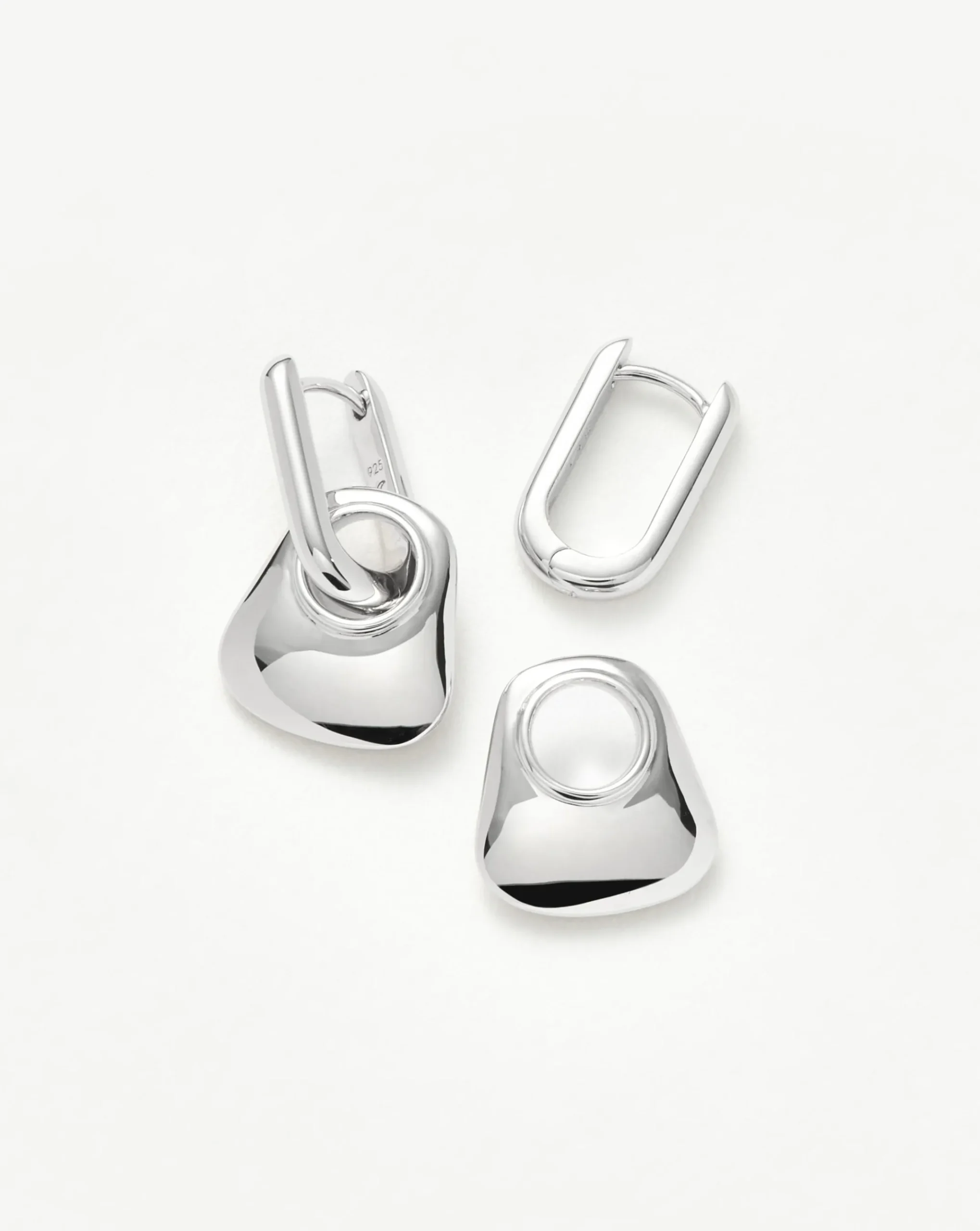 Hera Mini Charm Hoop Earrings