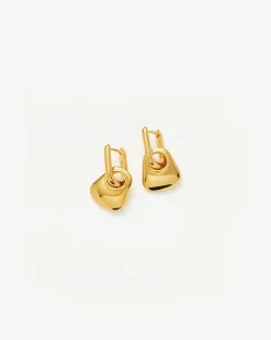 Hera Mini Charm Hoop Earrings