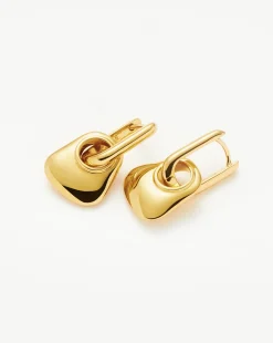 Hera Mini Charm Hoop Earrings