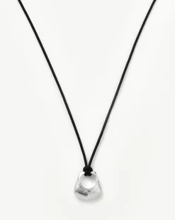 Hera Ridge Pendant Cord Necklace