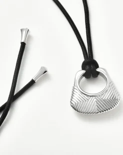 Hera Ridge Pendant Cord Necklace