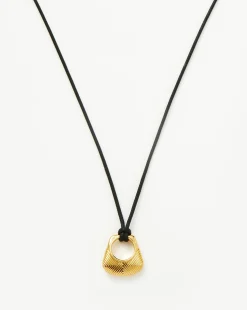 Hera Ridge Pendant Cord Necklace