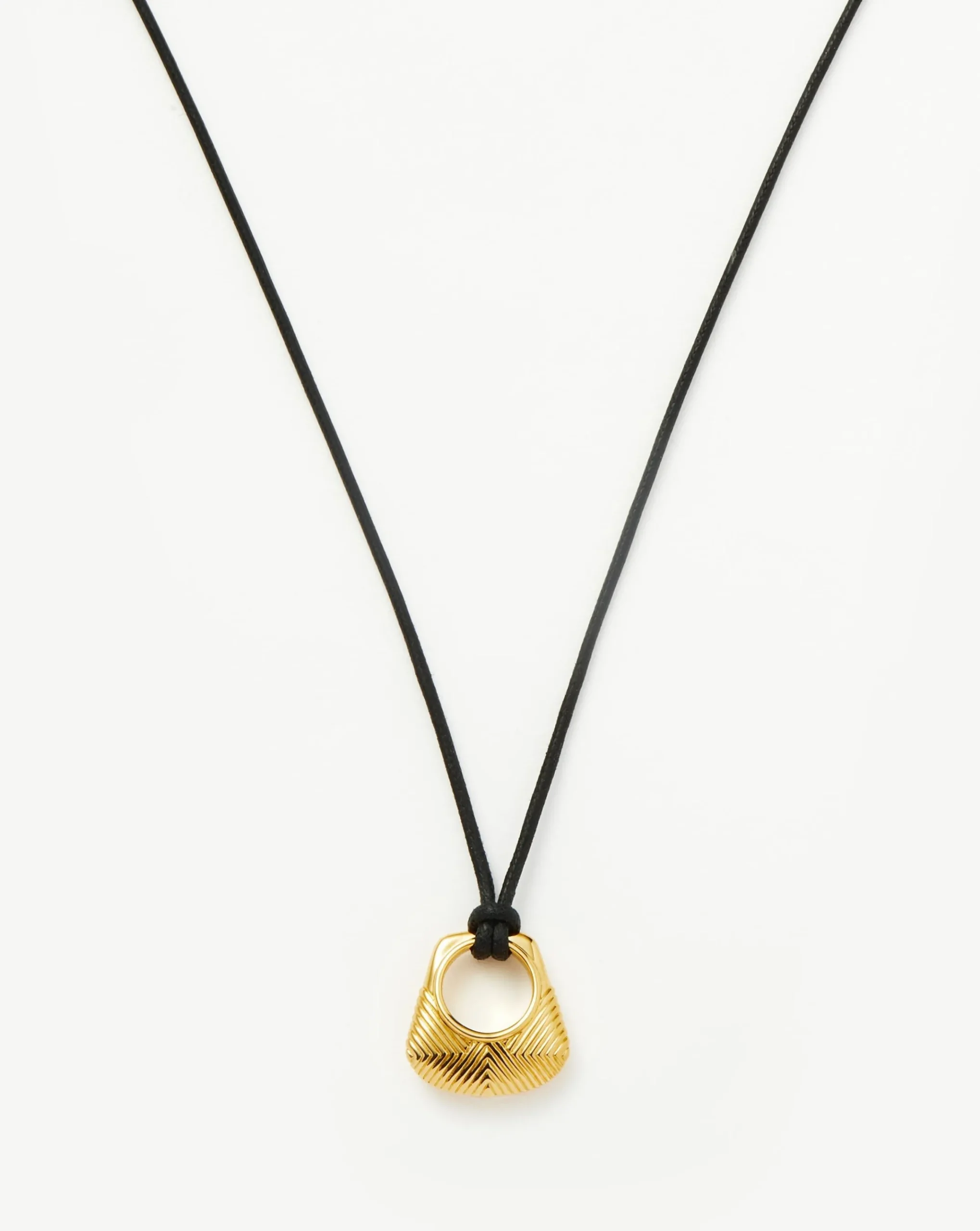 Hera Ridge Pendant Cord Necklace