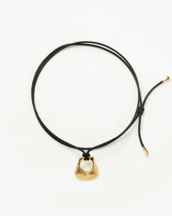 Hera Ridge Pendant Cord Necklace