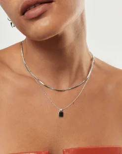 Iconic Lucy Williams Black Onyx Necklace Set
