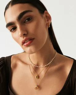 July Birthstone Pendant Necklace