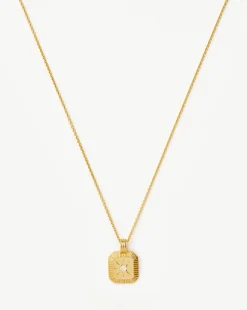 June Birthstone Pendant Necklace