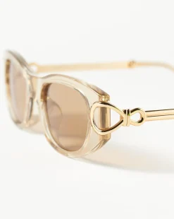 Le Specs Hydrus Link Oval Sunglasses