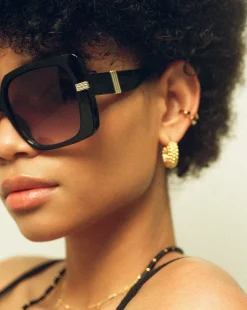 Le Specs Phoenix Ridge Oversized Square Sunglasses