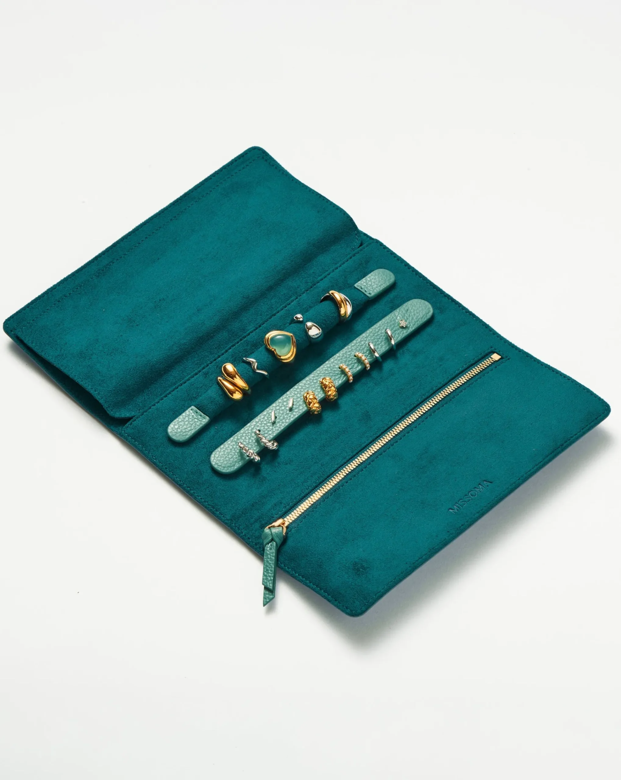 Leather Jewellery Roll