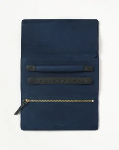 Leather Jewellery Roll