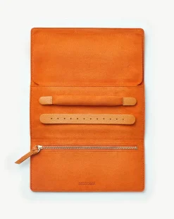 Leather Jewellery Roll