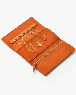Leather Jewellery Roll