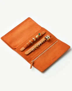 Leather Jewellery Roll