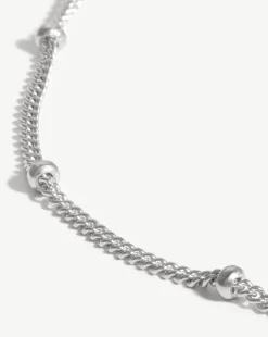 Long Bobble Chain Necklace