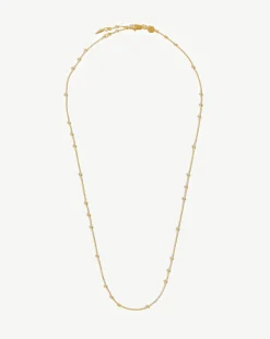 Long Orb Chain Necklace