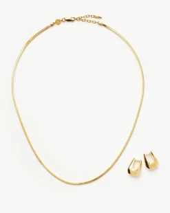 Lucy Williams Arco Earrings & Necklace Set